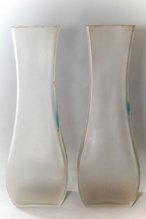 Pair of art deco vases