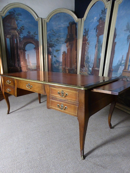 Large Mid-20th Regency Style Desk