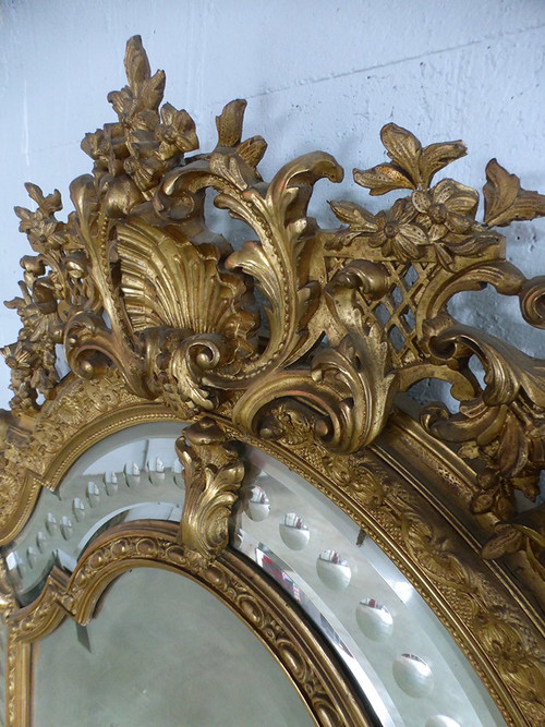 Miroir Napoléon III à Réserves