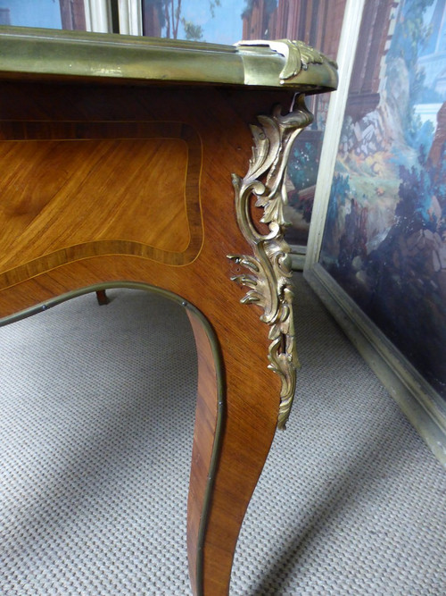 Louis XV Marquetry Desk