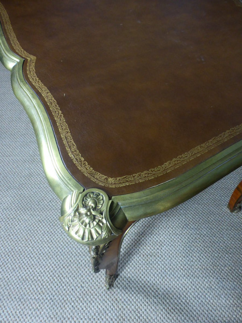 Louis XV Marquetry Desk