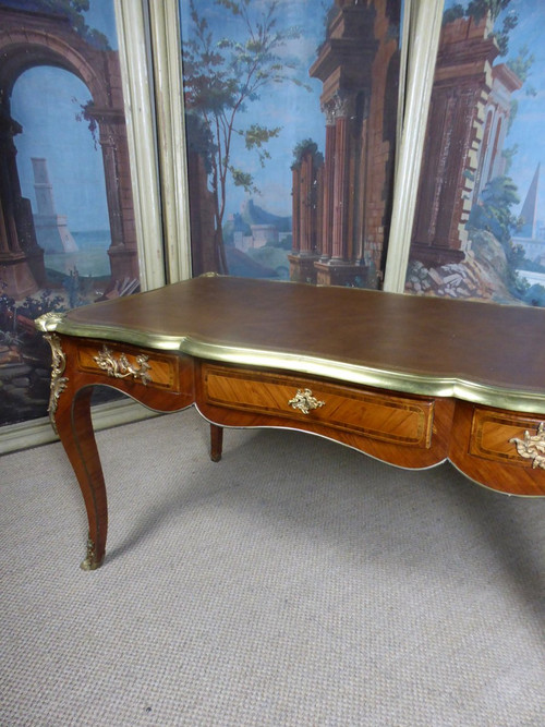 Louis XV Marquetry Desk