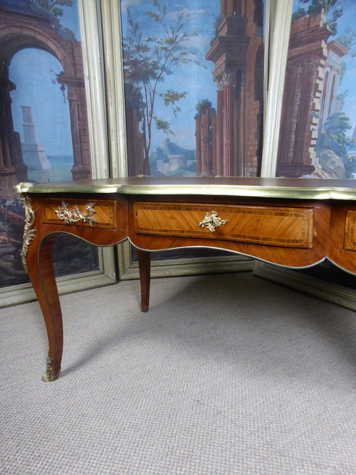 Louis XV Marquetry Desk