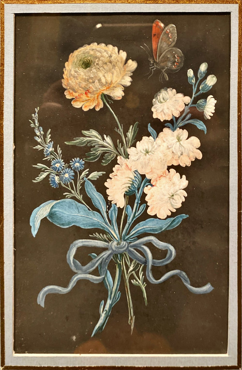 18th century gouache