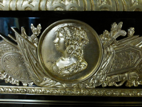 Sideboard In Boulle Marquetry Napoleon III period