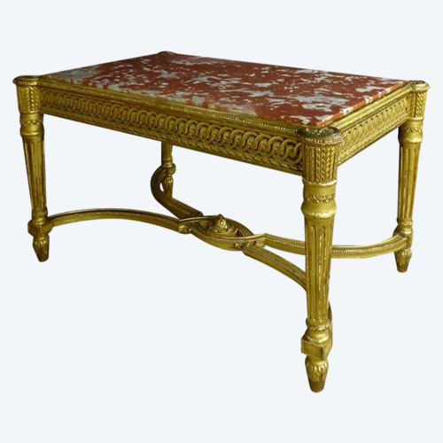 Golden Wood Middle Table