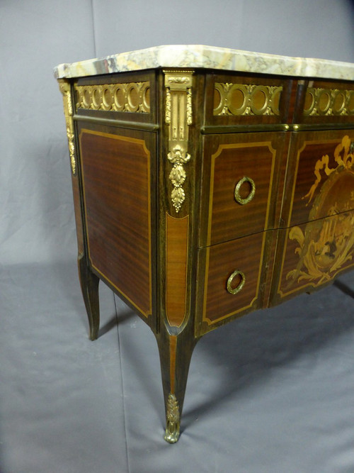 Louis XV Transition Style Commode