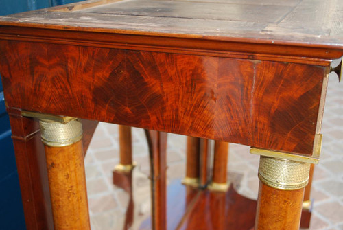 Large Empire Console Mahogany And Ash XIX