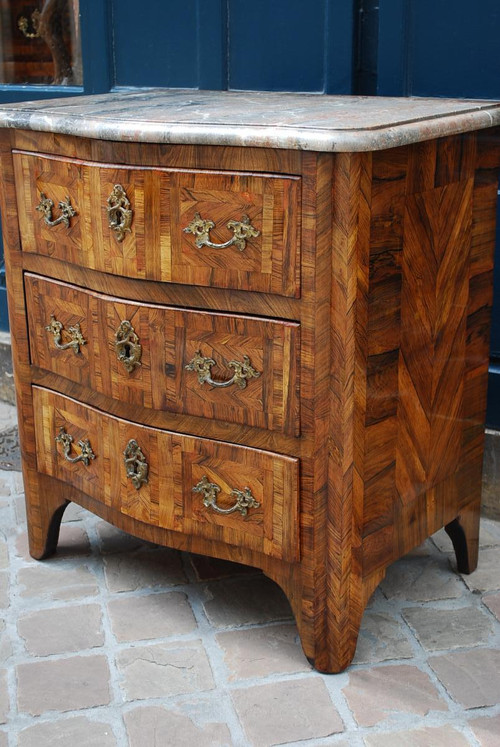 Petite Commode D'époque Régence