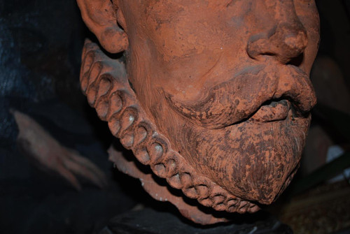 17th Century Terracotta Bust, Probably Admiral De Coligny