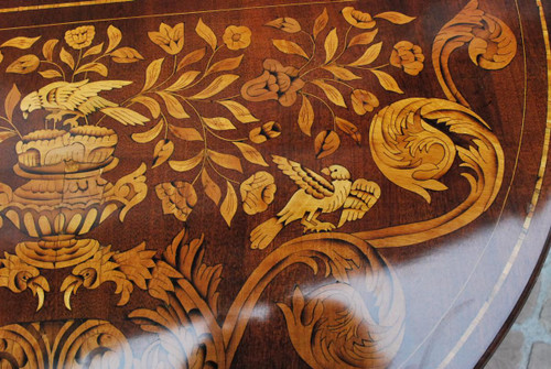 Half Moon Furniture, Marquetry, Holland