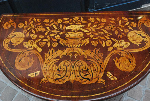 Half Moon Furniture, Marquetry, Holland