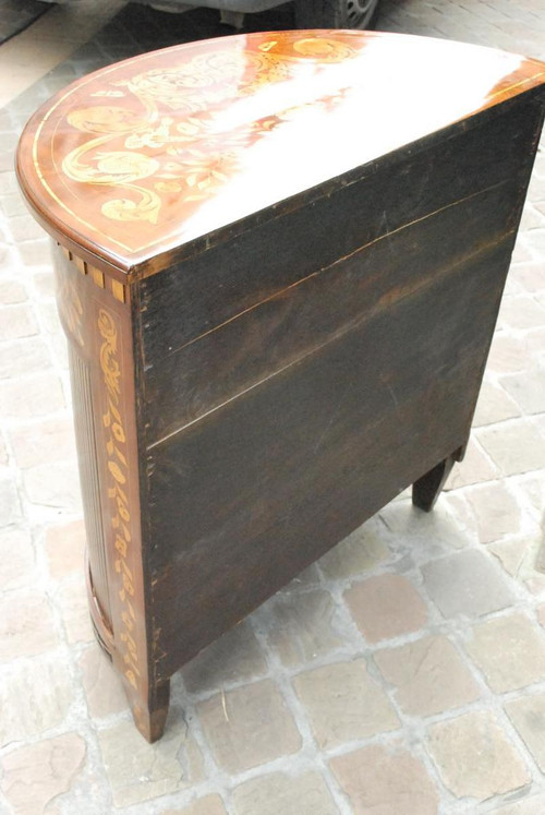 Half Moon Furniture, Marquetry, Holland