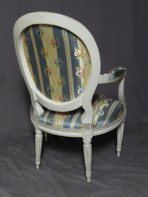 Paire De Fauteuils Louis XVI