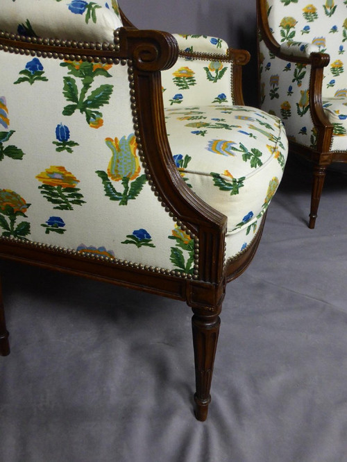 Fauteuil Marquise Fin XIXe siècle