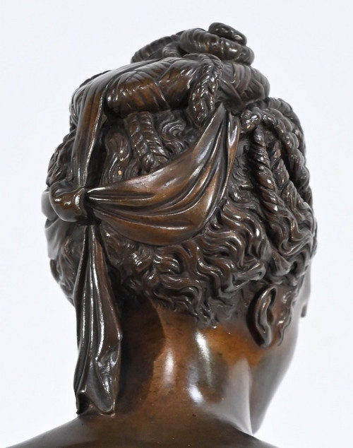 Bronze Bust of Diane de Poitiers, after J.Goujon - Late 19th century