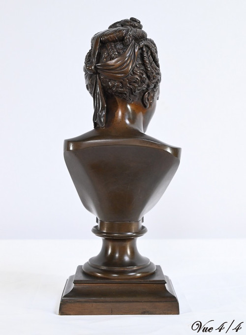 Bronze Bust of Diane de Poitiers, after J.Goujon - Late 19th century