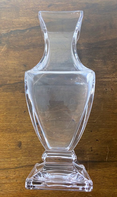 Sévres crystal baluster vase