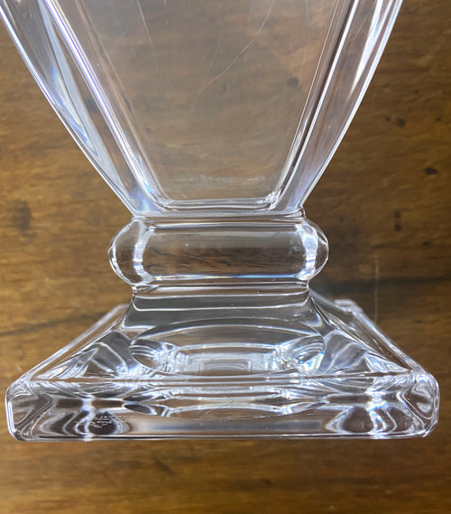 Sévres crystal baluster vase