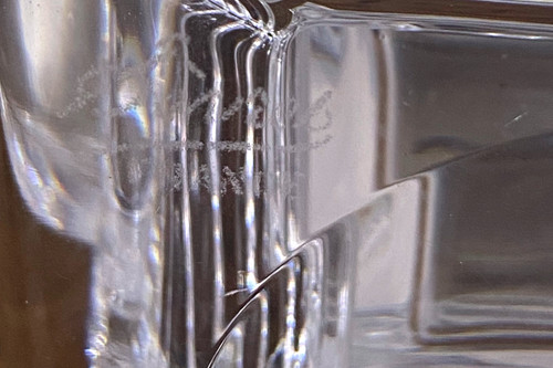 Sévres crystal baluster vase