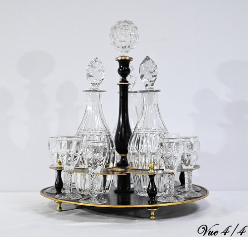 Bohemian Crystal Cabaret Service, Napoleon III - 2nd Part Nineteenth