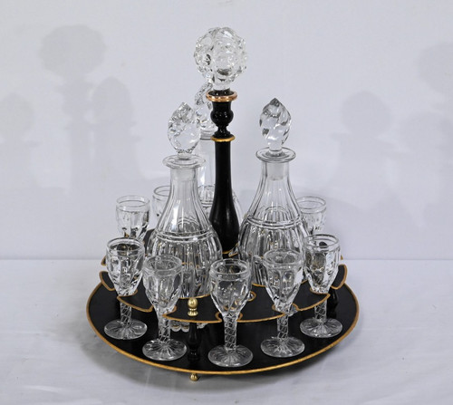 Bohemian Crystal Cabaret Service, Napoleon III - 2nd Part Nineteenth