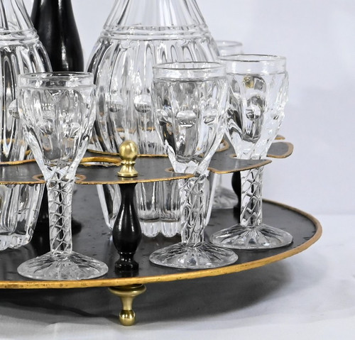 Bohemian Crystal Cabaret Service, Napoleon III - 2nd Part Nineteenth