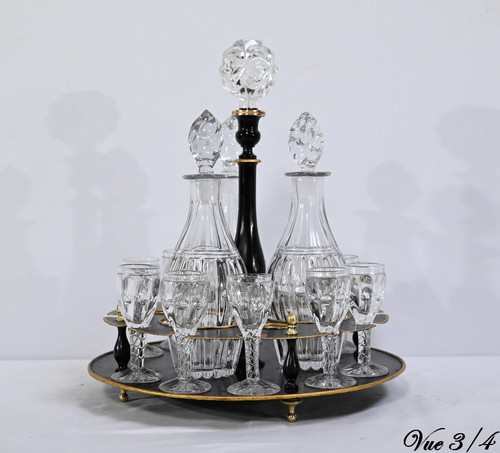 Bohemian Crystal Cabaret Service, Napoleon III - 2nd Part Nineteenth