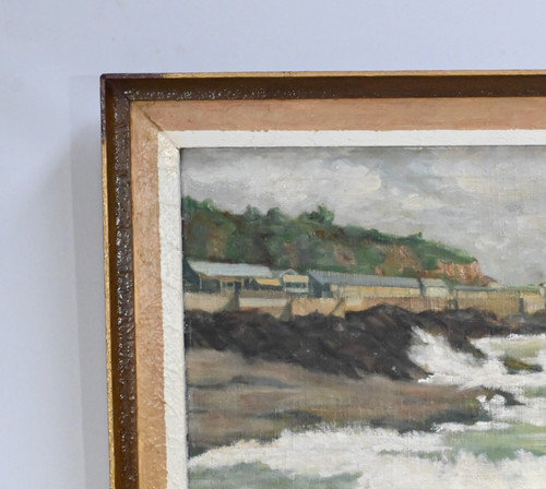 Oil on canvas, signed A. Le Guen - 2nd part 20th century