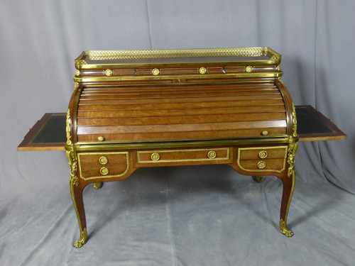 Cylinder desk 19th century after Jean-Henri Riesener