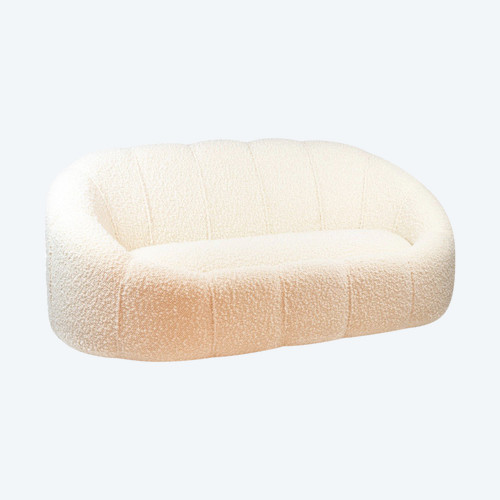 Sofa with white loops, contemporary work