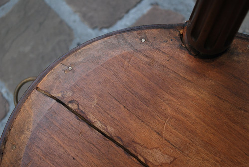 Louis XVI Style Mahogany Planter Stamped By Mailfert