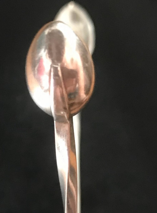 Paire de pinces à sucre vers 1920, signées Georg JENSEN