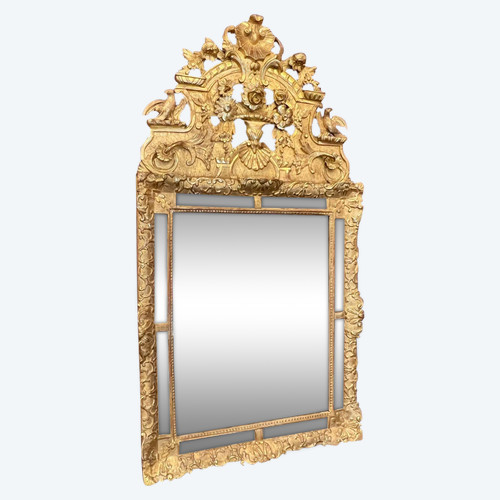 Regency period glazed mirror