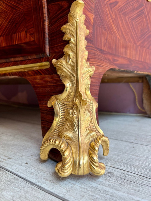 Regency period chest of drawers Stamped Hedouin