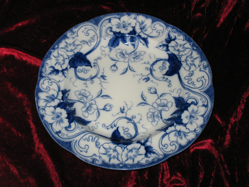 Creil and Montereau earthenware dinner service, Flora décor, 19th century