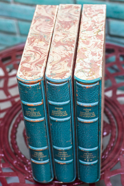 Curiosa: BRANTOME "VIE DES DAMES GALANTES" 3 volumes