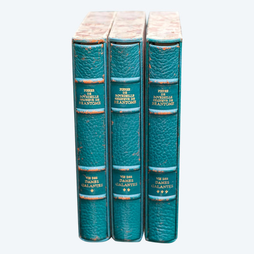 Curiosa: BRANTOME "VIE DES DAMES GALANTES" 3 volumes