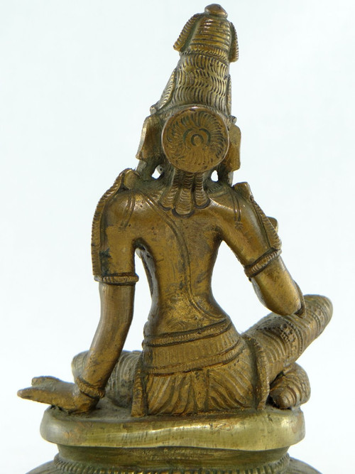 India, Early 20th Century, Bronze Sculpture Of Parvati.