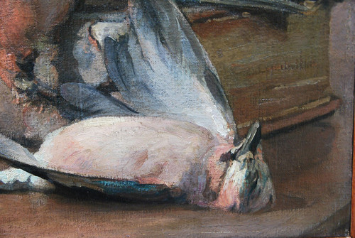 Nature Morte Aux Gibiers à Plumes Signiert von Auguste Lepère