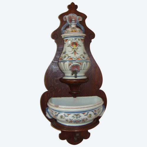 earthenware fountain