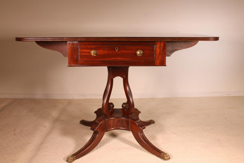 English Regency Mahogany Table