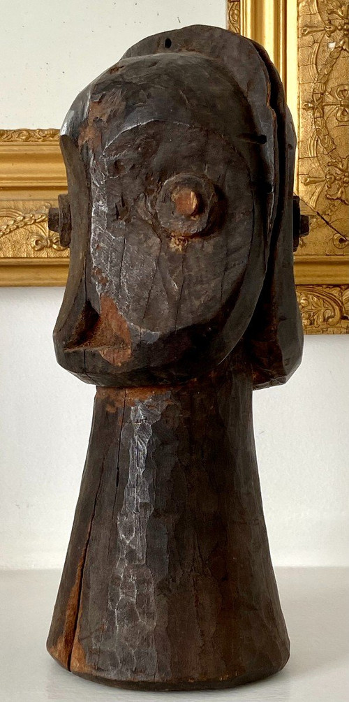 Peuple Bembe, République Démocratique Du Congo, Première Moitié  XXème, Sculpture Figure Janus.