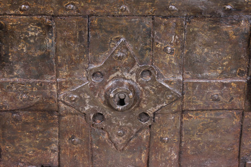 Nuremberg 17th Century Wrought Iron Chest