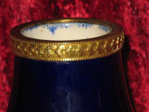 Vase de Sèvres signé de Paul Milet style Louis XVI