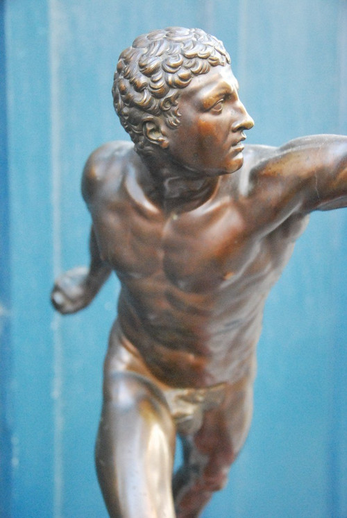 Important Bronze Le Gladiateur Borghèse Début Du XIXe siècle