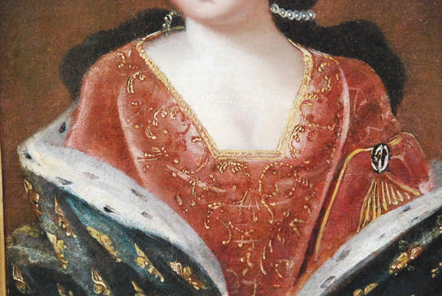 Portrait d'Après Gobert De La Princesse De Conti, Louise De Bourbon