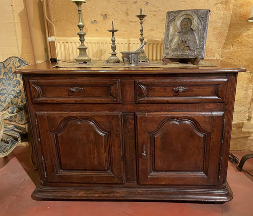 Buffet Louis XIV In Walnut -18 ° Century