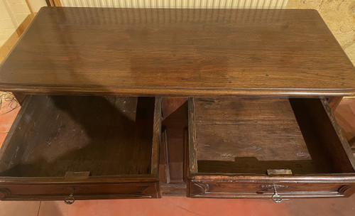 Buffet Louis XIV In Walnut -18 ° Century