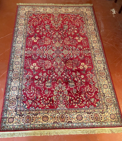 Persian Rug 3m13-2m02 with Red Decor